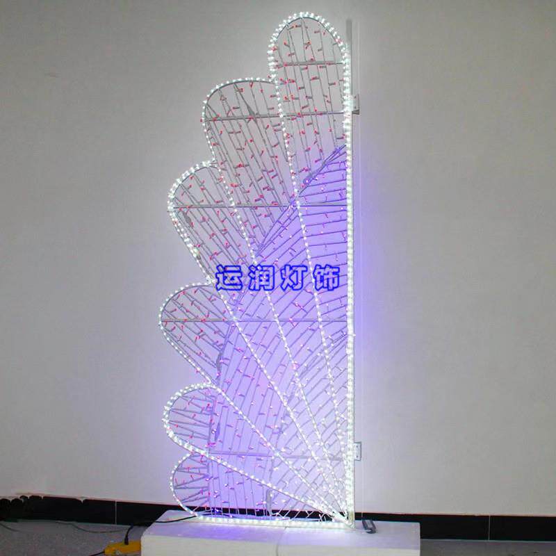LED灯杆造型灯LED灯杆图案灯艺术室外路灯中国结LED梅花造型灯