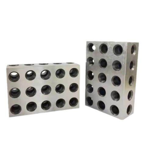 1-2-3英制/25-50-75公制23孔铣床平行垫铁25x50x75虎钳平型等高块