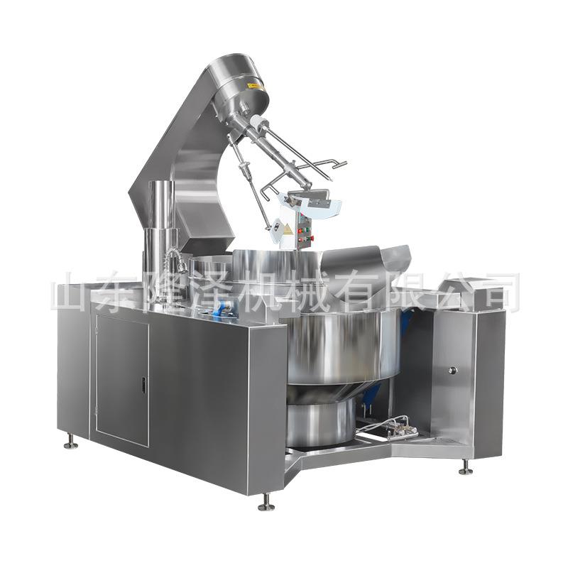 商用大型拉丝轧花生糕炒锅 炒草糖莓味牛糖炒机糖 雪花酥混合熬锅