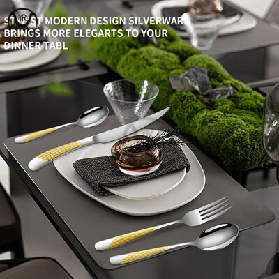 western other tableware steak cutlery set knife fork spoon