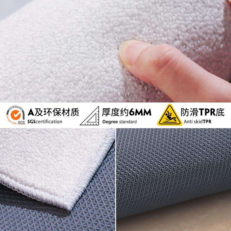 轻奢地毯客厅现代简约沙发茶几垫北欧卧室家用抽象满铺大面积地毯