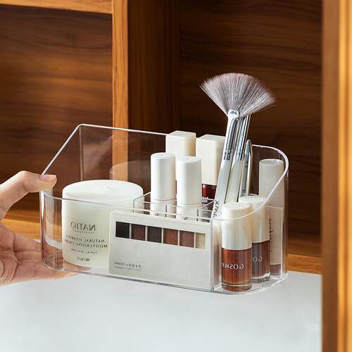 Nacuan Simple Home Mirror Cabinet Storage Box Desktop Cosmet