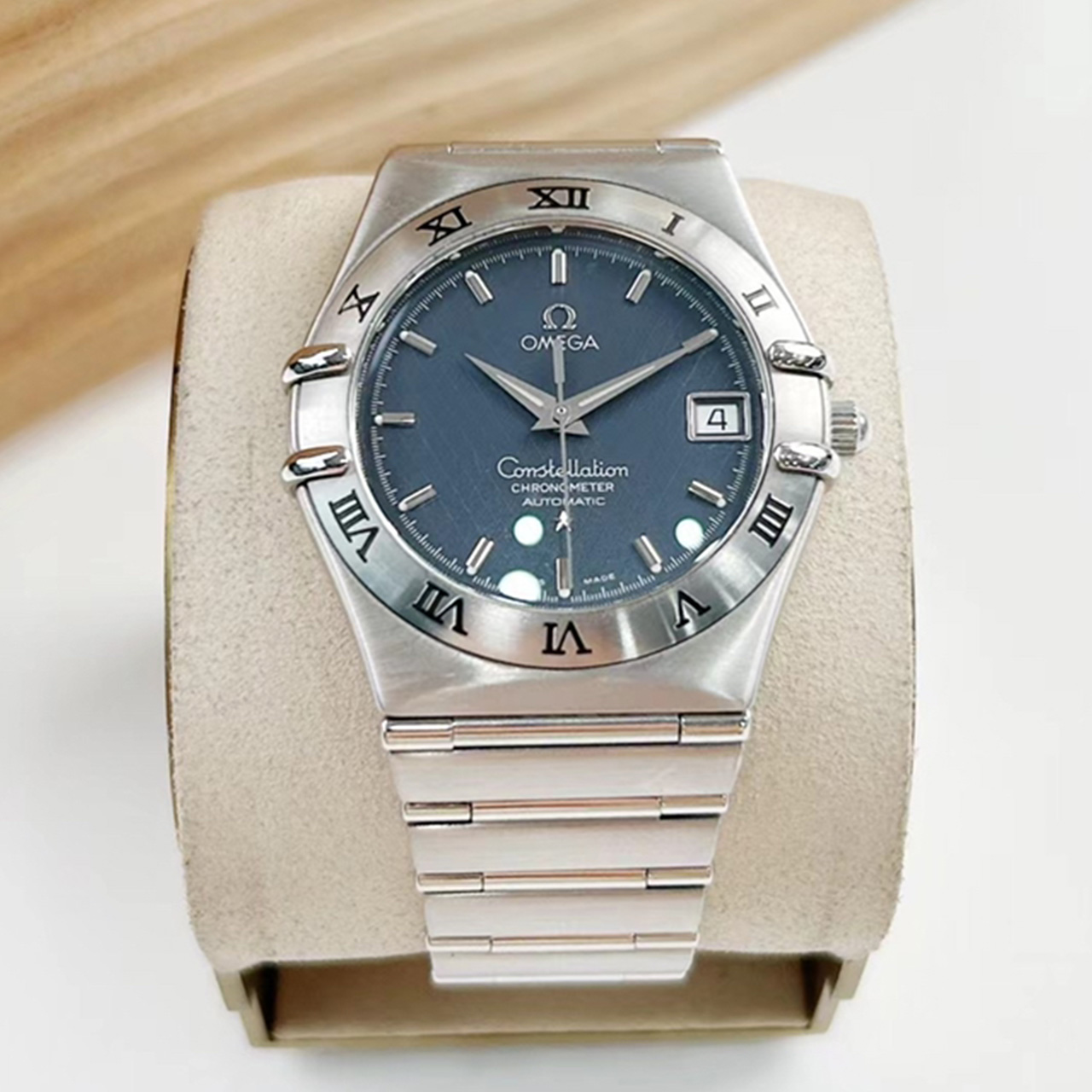 98新公价2.04万欧米茄手表男星座1502.40.00自动机械腕表