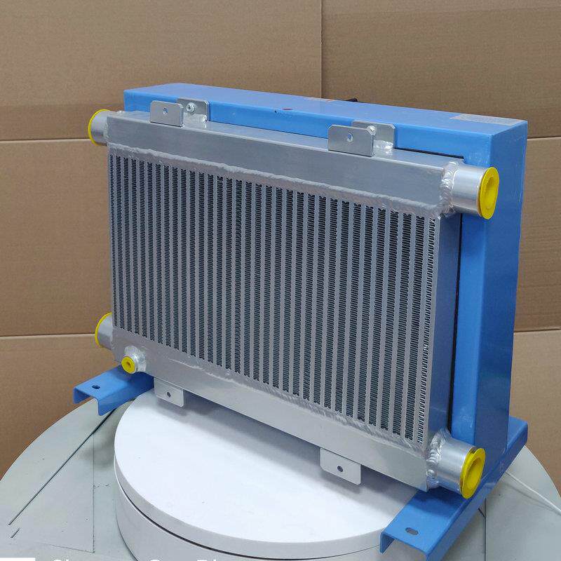 广器QUW州厂家250MC 铝合金风冷式冷却器A  液压马达驱风冷却动