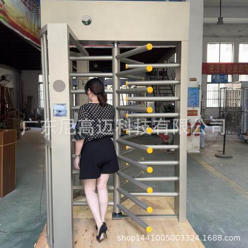 双通道宾旋全转高闸四川自贡宜物业小防637尾随成品区辊闸刷脸人