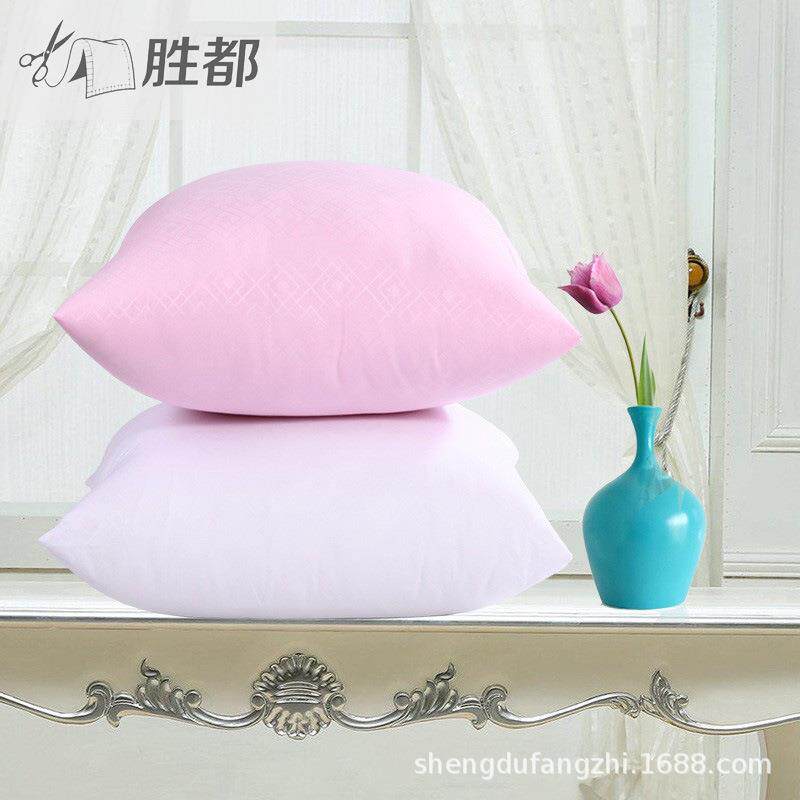 胜都抱枕芯真空压缩高品质七孔棉酒店枕头沙发靠垫抱枕内芯内胆