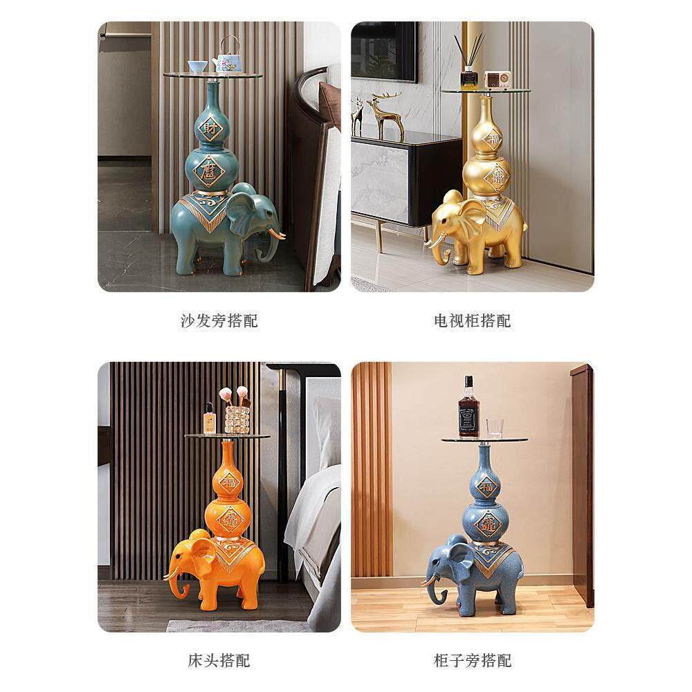 葫芦象大落地饰摆件电视客柜两边大型乔迁新居礼品厅装品玄关收纳