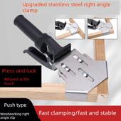 木工直角夹90度固定器不锈钢快速定位夹木制相框夹新佳力