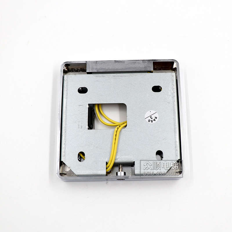 原装标配康力消防开关KL815H锁梯盒方形壁挂式不锈钢面板电梯配件