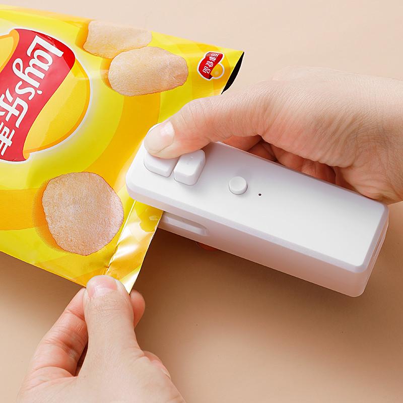 零食封口机小型家用封口器迷你密封机手压式塑封机塑料袋封口申恒