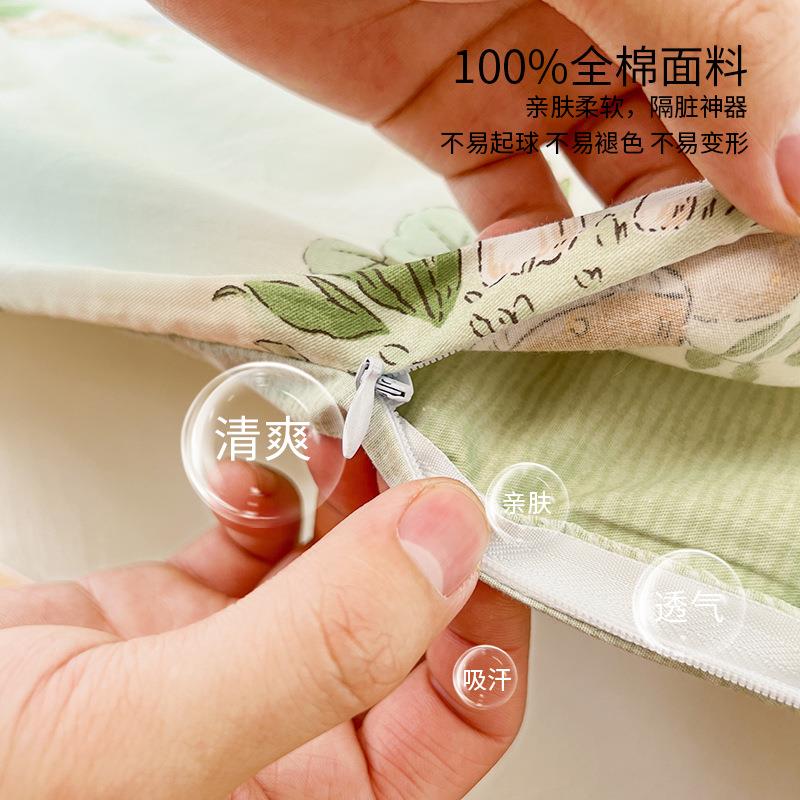 全棉隔脏酒店睡袋旅行床单人被罩四件套外出差便携式火车卧铺神器