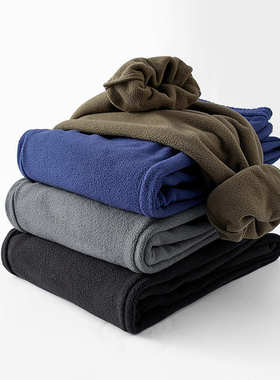 【2308】高克重！爆品出口冬季双面摇粒绒长裤男女抓绒裤保暖休闲