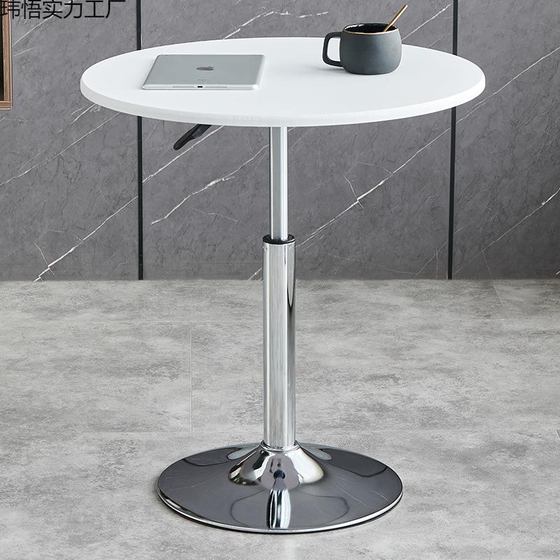 #升降电脑台桌用沙发床边桌可旋家转字桌客171厅餐桌办公桌写阳台