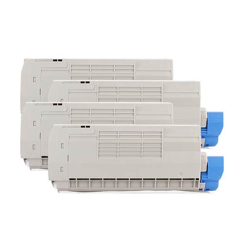 适用OKI C612粉盒oki C612n碳粉 C612dn打印机复印机硒鼓墨盒碳粉