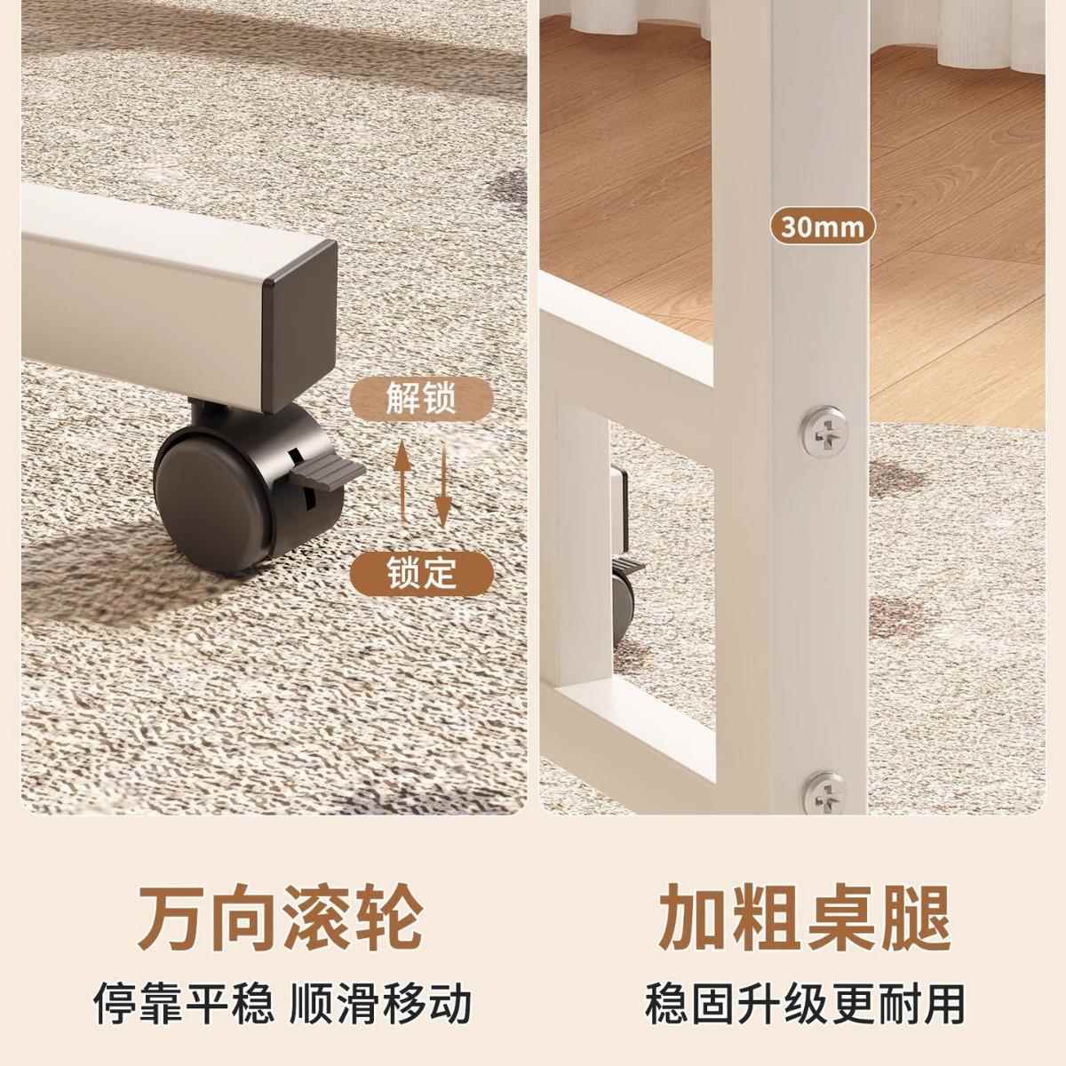 儿童学习桌小学生折叠书桌家用电脑桌升降画板写字桌卧室简易桌子