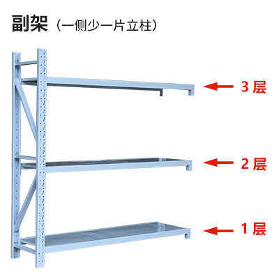 批发多层库房节轻型仓库仓储快递中型多功能货架加厚可调货架组合
