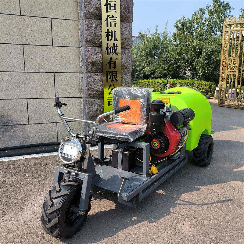 三轮打药车大面积果园驾驶款电动喷雾器自走式葡萄打药机