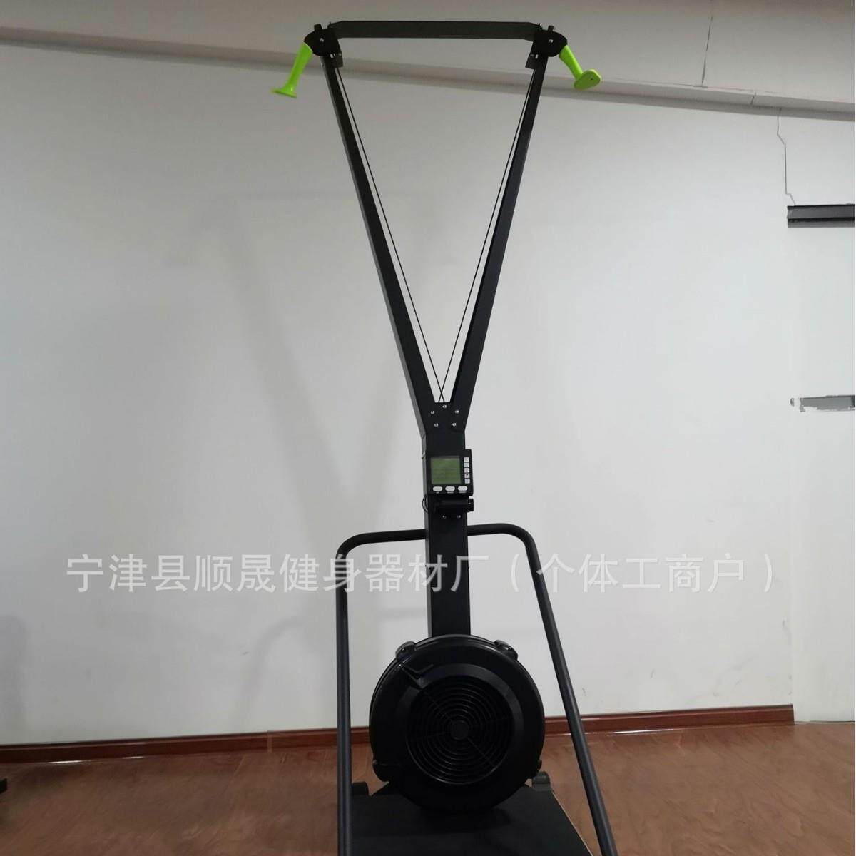 工厂供应风阻滑雪机可调节阻力商用家用健身双臂高拉器静音拉力器