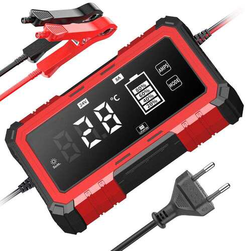 12V24V16A 磷酸铁锂铅酸蓄电池 汽车电充电器 12V充电器