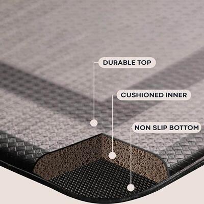 Kitchen Mats Cushioned Rugs Standing Desk Waterproof Mats