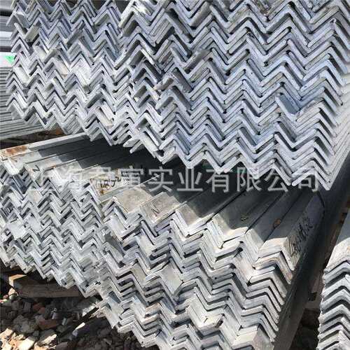 厂家直销镀锌角铁50*50*3 4 5厚 幕墙挂件角铁 国标 高热镀浸锌层