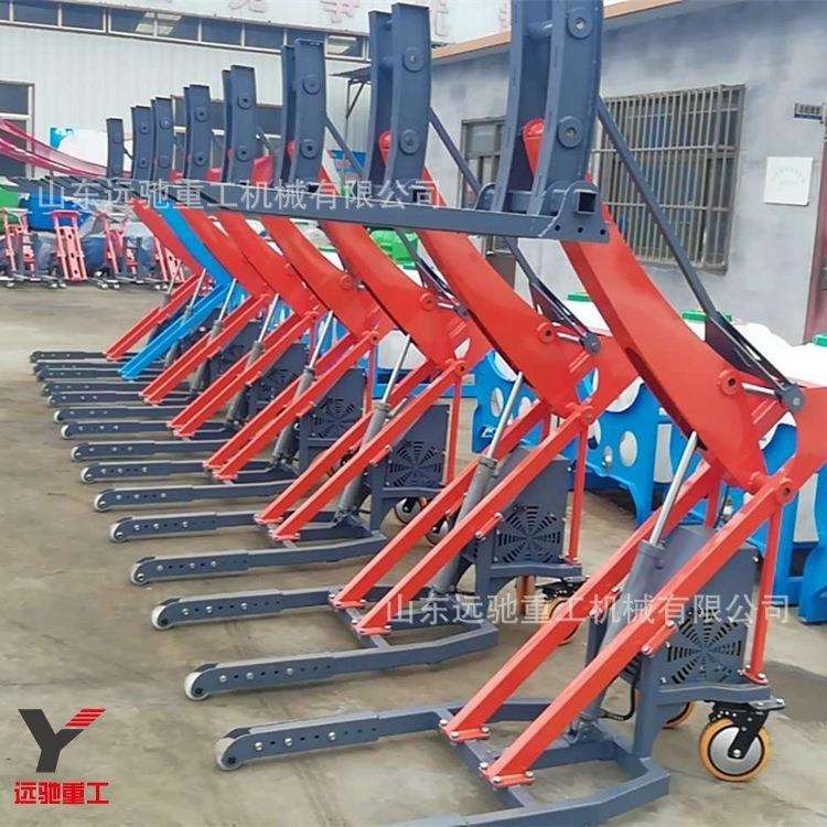 现货供应手动液压堆高车 微型车前移电动叉车 650kg载重堆垛设备