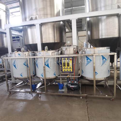 小型油坊用植物油炼油机花生油菜籽油大豆油脱磷脱酸脱色精炼机