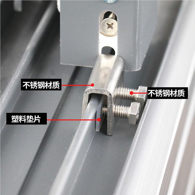 1窗户限器儿童窗锁扣塑钢铝门窗护卡纱窗扣合金位推拉安盗锁