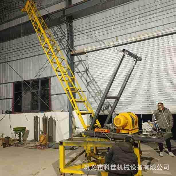 港口码头小型起重机渔船装卸货小吊机建筑工地长距离起重机吊装机
