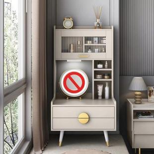 fLx 151E轻飘窗梳妆储物妆台简约小户型网红收纳化桌妆台一体卧奢