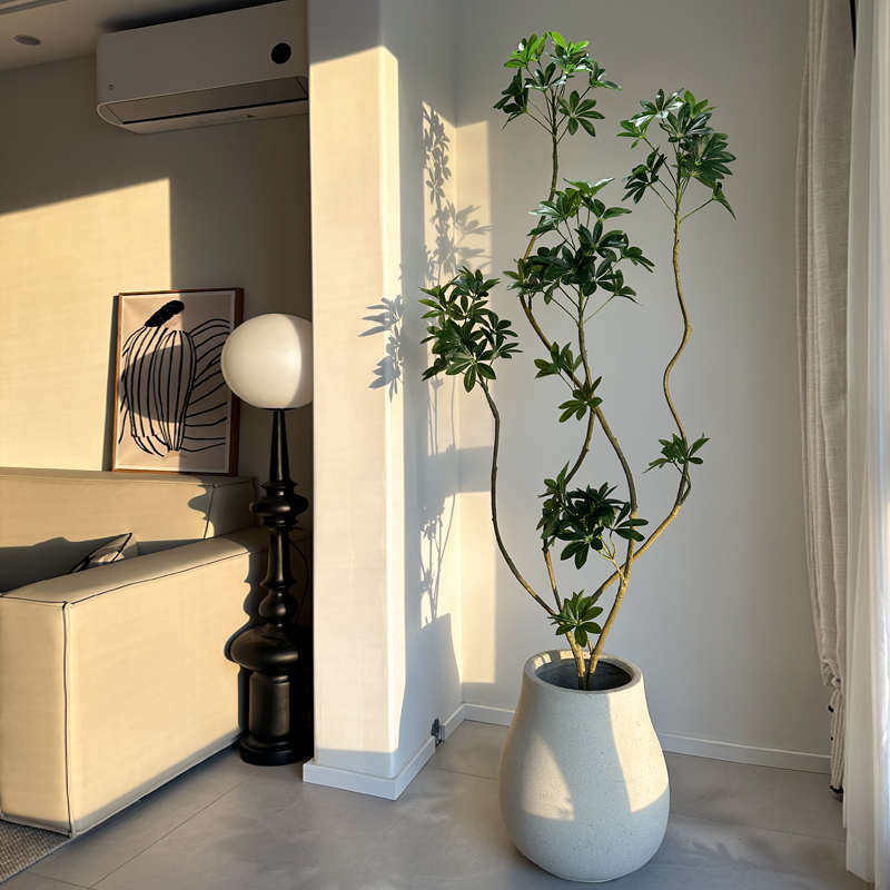 海虹景品鸭脚木绿植室内仿生盆栽轻奢客厅大型落地假植物,鲜花速递/花卉仿真/绿植园艺,仿真绿植,淘宝优惠券,粉丝福利购,淘宝优惠卷