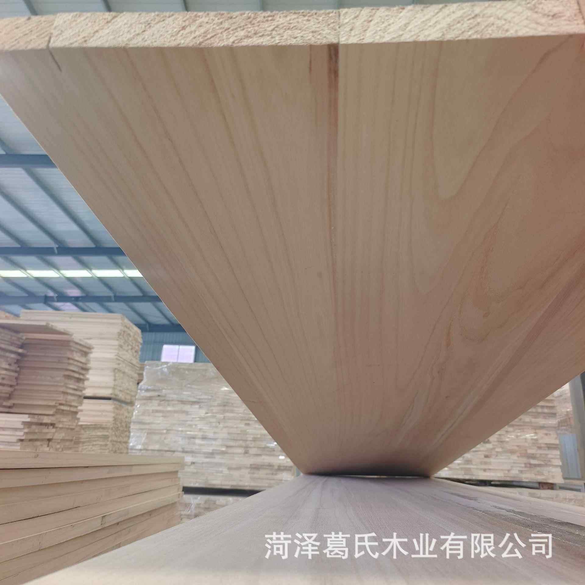 厂家用桐板桐木木直拼板多种规格可定家具橱柜PWY制板工艺品板