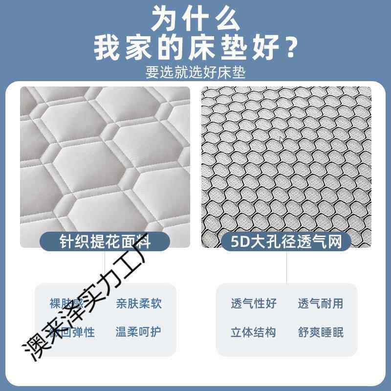 乳胶用床垫家厚款1米8×2米软学生宿舍榻90xIIY190床垫子榻垫米褥
