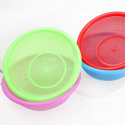 Manufacturer Direct Sale - Fine Mesh Round Rice Washing Bask