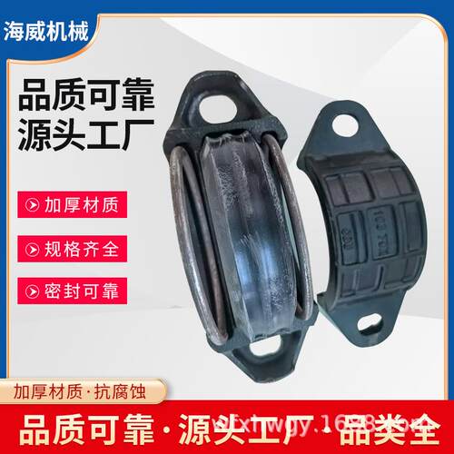 跨境高压卡箍钢沟槽管卡抱箍矿用高压快速接头钢筋混装鱼尾螺丝