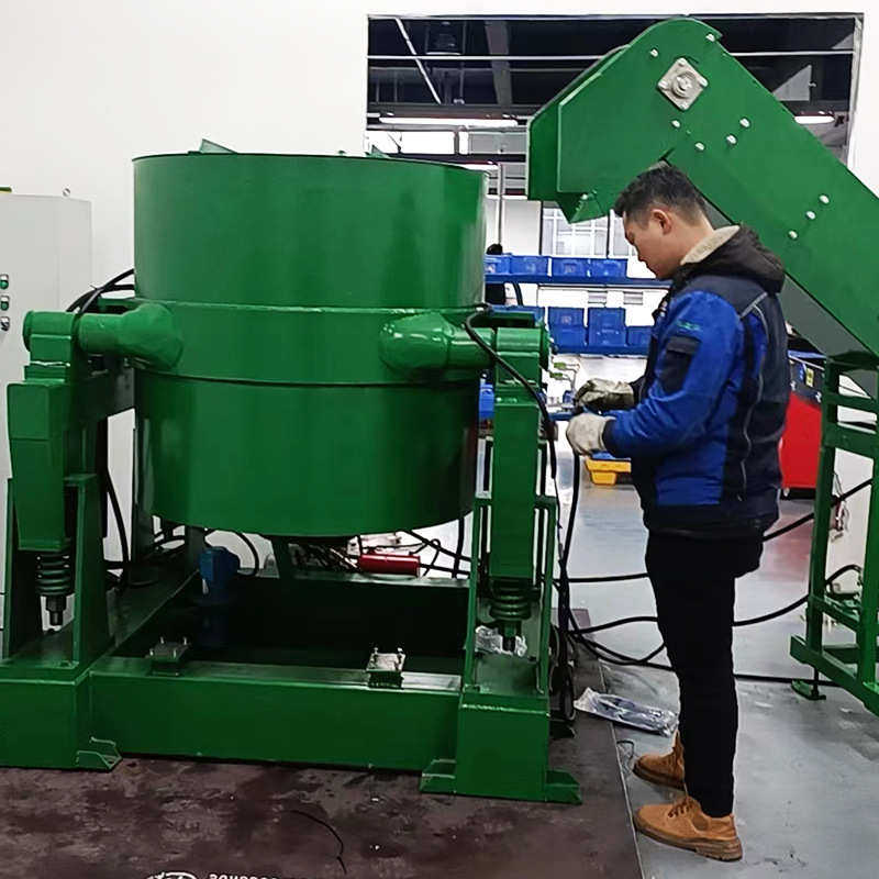 半自动工业脱油机不锈钢屑高速甩油机五金刨花螺栓螺母脱油甩干机