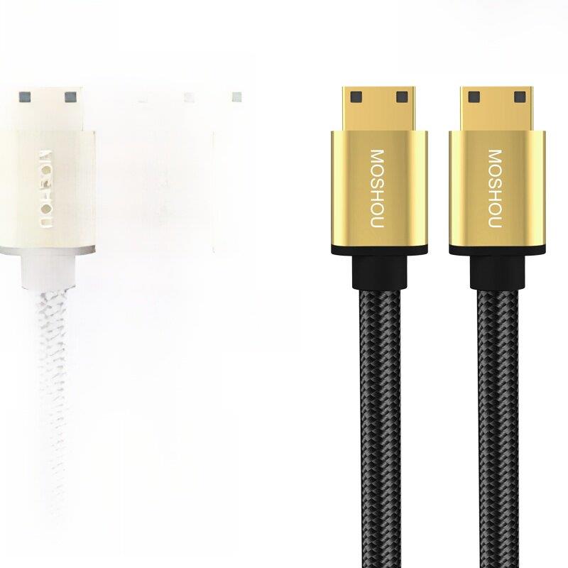 魔兽2.1版8K双头迷你mini hdmi转mini hdmi线相机高清线4K 60Hz