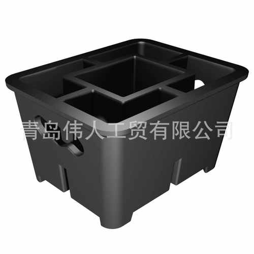 PP再生料房车平衡垫块，新款方形塑料平衡块