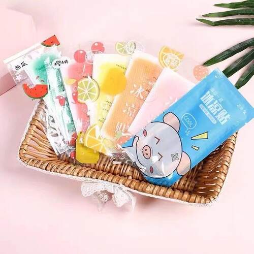 Cooling Patch for Heatstroke Prevention and Fever Reduction,