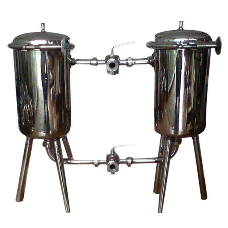 卫生级双联过滤器不锈钢过滤器304材质过滤器
