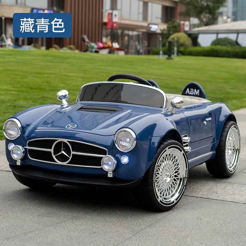 高档奔驰儿童电动车宝四轮遥宝汽车可坐控人婴男女孩玩具童车老儿