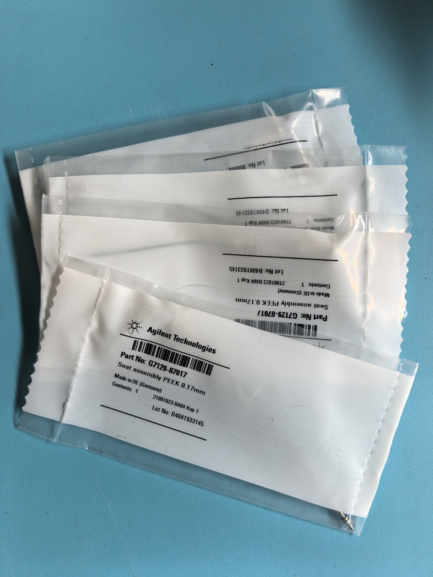 安捷伦液相进样针座G7129-87017，全新未拆封，德国制