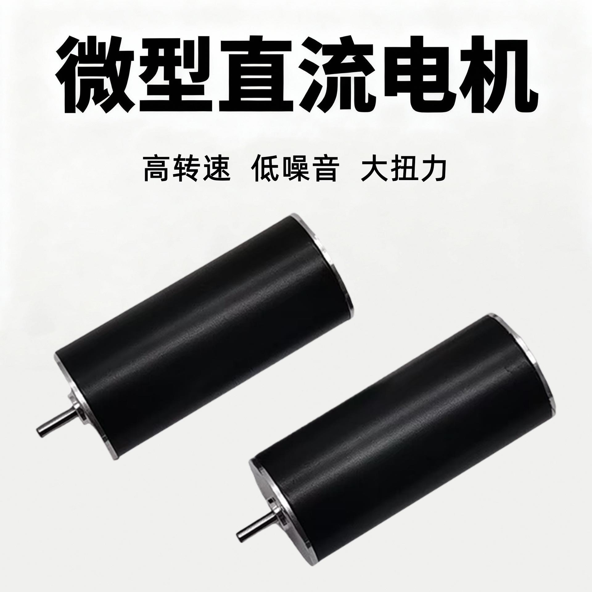 12v24v大功率大扭矩吹风机充气泵可调速静音微型马达直流无刷电机