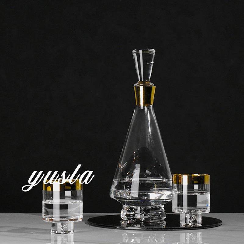 简约轻奢客厅茶几吧台红酒具酒壶酒杯餐厅柜子电视柜摆件软装饰品