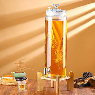 泡酒玻璃瓶带龙头密封加厚家用20斤10斤酒瓶泡酒专用酒坛子泡酒罐