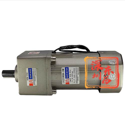 YK永坤电机6IK200RGN-CMF减速机6GN-15K GEAR HEAD永昆刹车马达