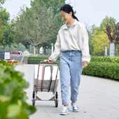 爬楼梯手拉车载重王轻便小推车拉货搬运车重型摆摊行李车爬楼