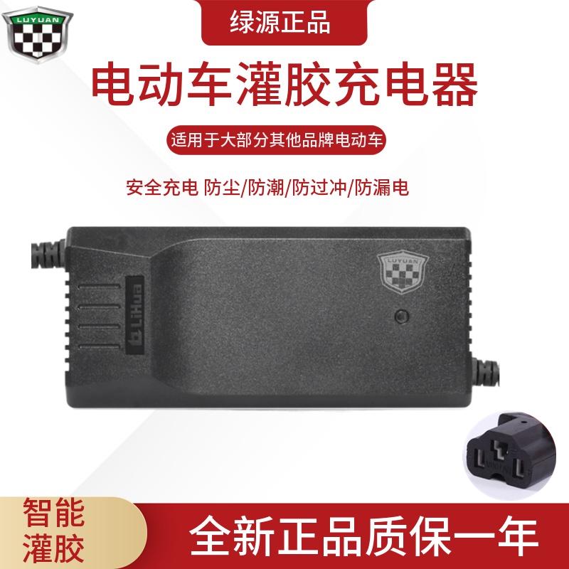 爱玛电动车通用源充电器雅充电器铅酸绿迪蓄电池新日60v72v20ah