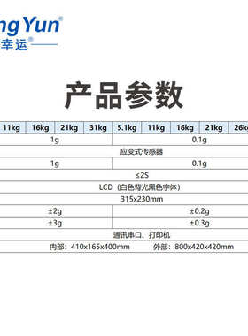 电子28kg0称重xy台秤幸运.工业桌实验室精密天平mb1g电子天平秤-