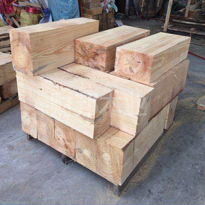 工地建筑木方硬木工程桥梁机械船舶枕木实木型材垫板江门硬松木方